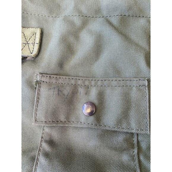 Vintage US Military Army Canvas Duffle Duffel Bag Distressed Patina Drawstring J - Picture 7 of 16